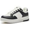 Anta Break Bamboo Color Block Versatile Non-Slip Durable Low-Top Skate Shoes Women Sneaker White Black 122518012-2