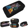 12 Gold Anime Knights Of The Zodiac Saint Seiya Pencil Case for School Pen Box Pencil Bag Stationery Supplies Pen Holder Bag