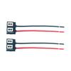 High Quality 2Pcs H7 Headlight Lamp Bulb Sockets With Wiring Harness