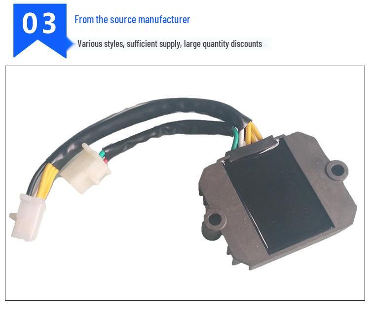 Compatible Honda Magneto Rectifier: 31600-460-731, 31600-426-000