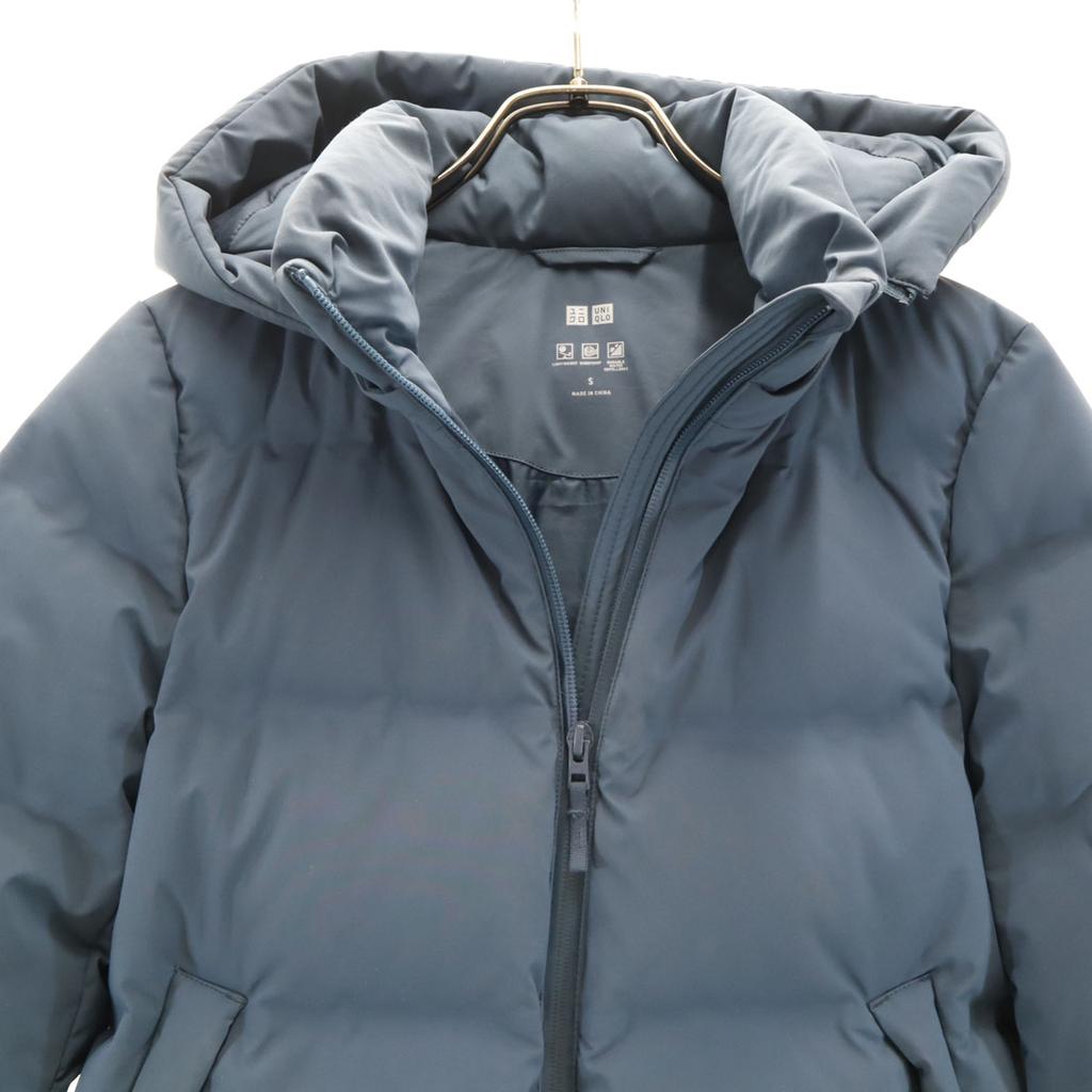 Uniqlo Seamless Down Jacket S Blue Women Used
