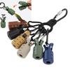 6PCS Easy Clip Fishing Hook Cover Case with Carabiner Squid Jig Bait Protector  Sea Fishing