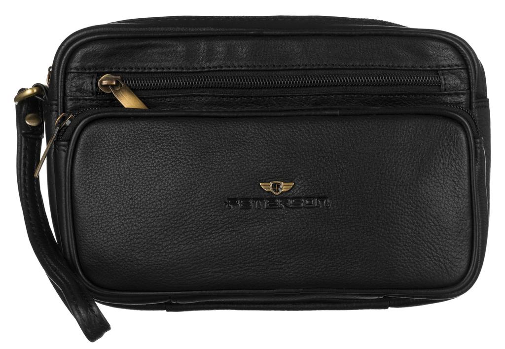 Leather Pouch PTN 1056-NDM-1435 Black
