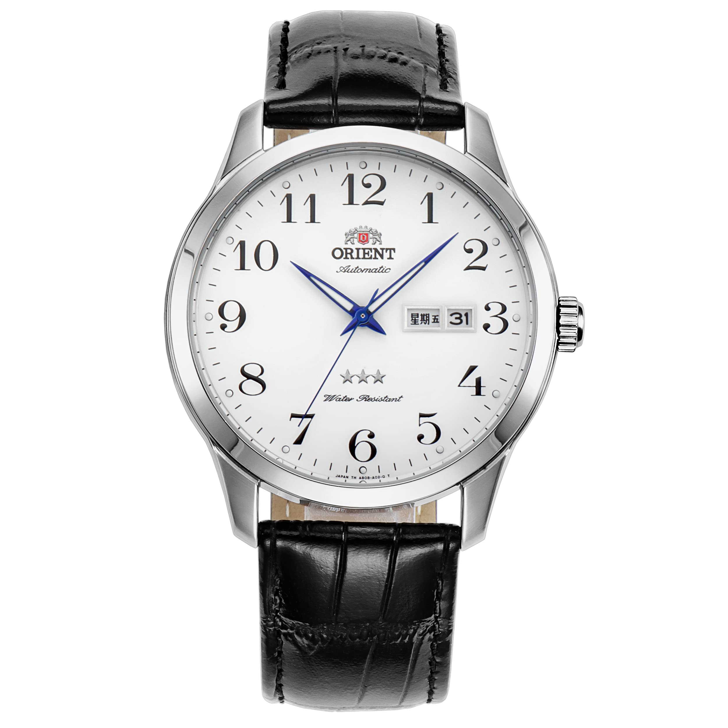 

Orient Tristar 3 Star Automatic Classic White Dial Men s Watch RA-AB0004S0BD