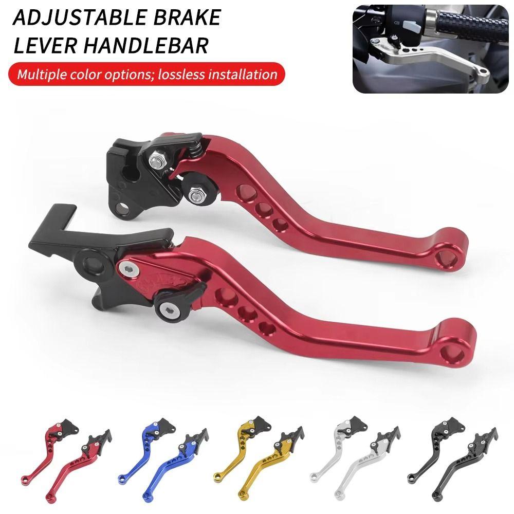 1Pair Aluminum Motorcycle Brake Levers Motorcycle Handlebar Levers Motorcycle Accessories