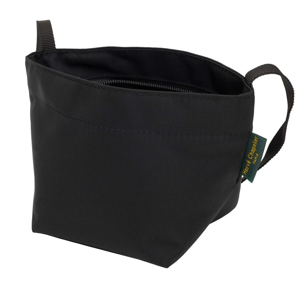 Herve Chapelier Bag 1927N Noir Square Base Nylon Extra Small Shoulder Bag [Herve Chapelier] (Shoulder Bag) Women's [Brand] [Item]