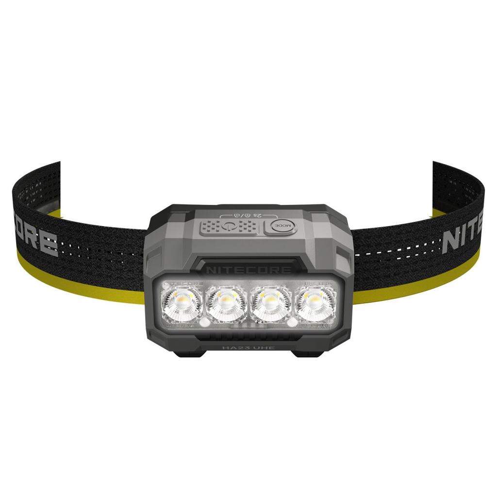 Latarka Czołowa Nitecore HA23 UHE MCT Black 600 Lm 3xAAA IP68