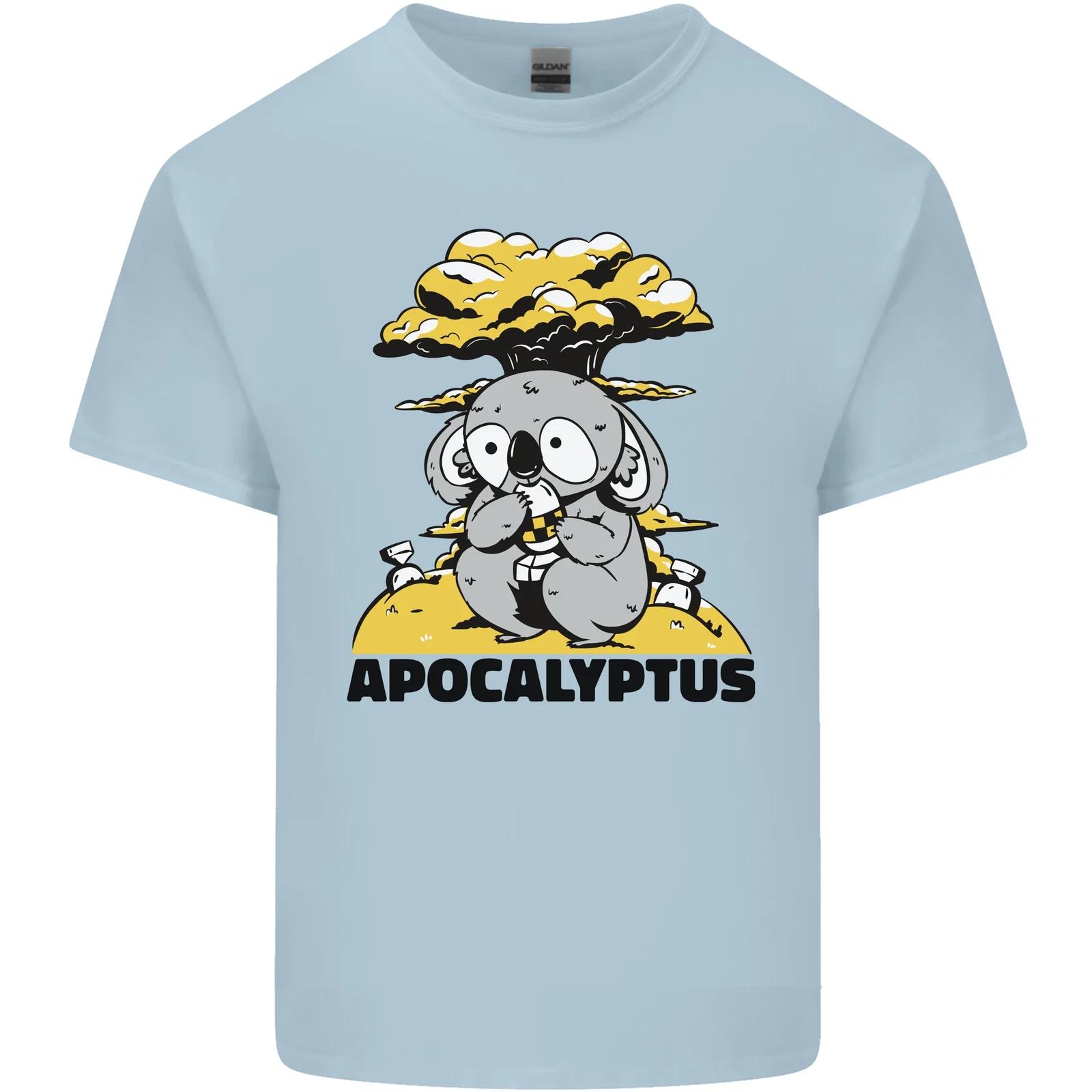 Apocalyptus Koala Bear Climate Change Armageddon Kids T-Shirt Childrens XL