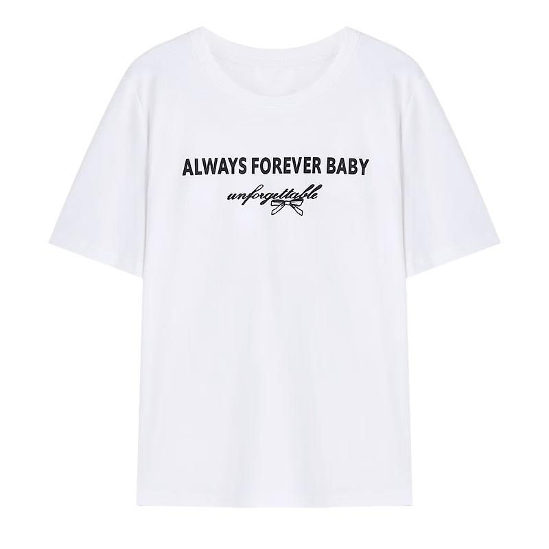 Women s Round Neck Commuter Printed T-Shirt M