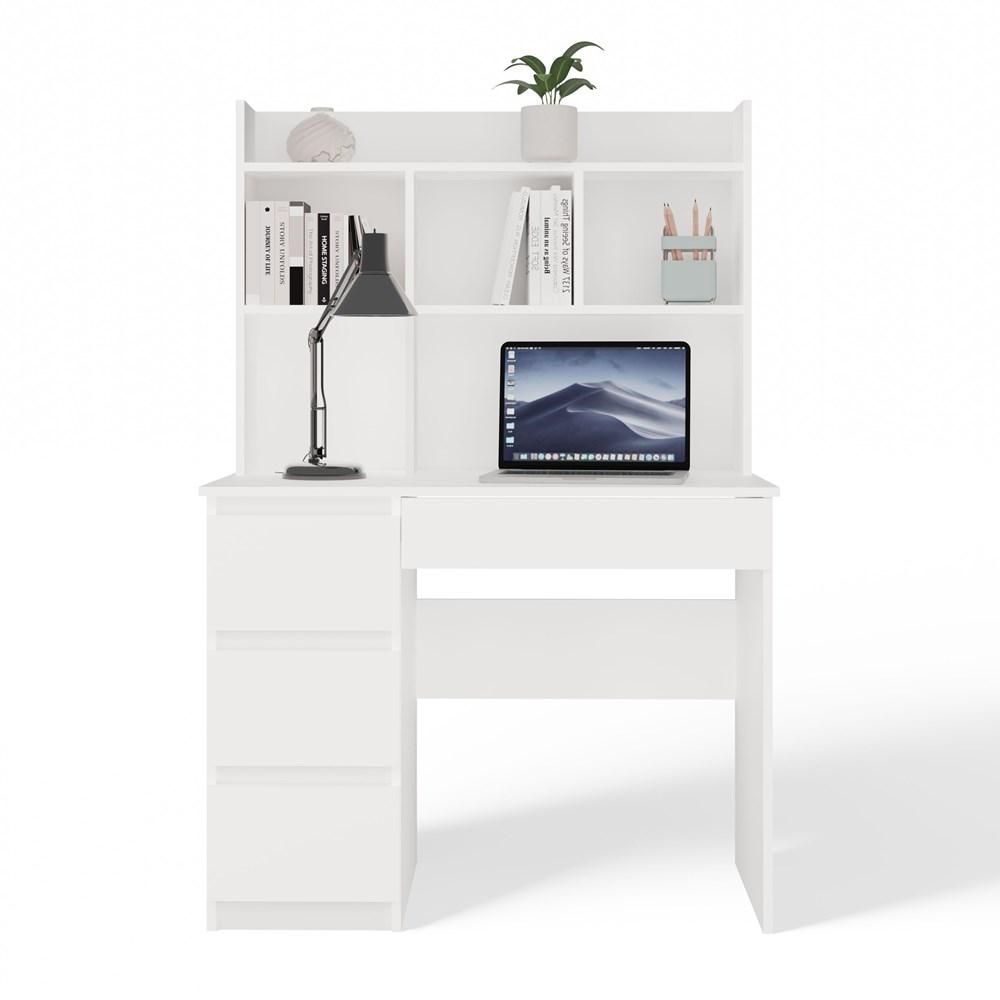 Mijas Desk Left With Extension, Matte