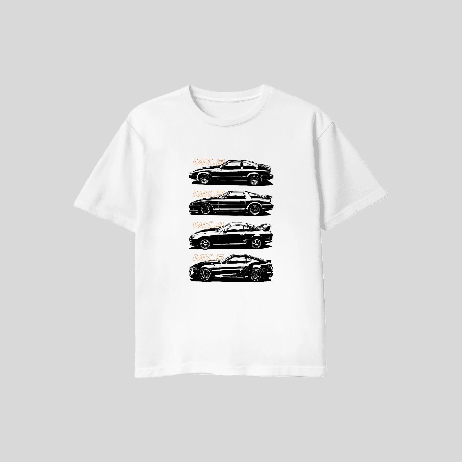 Men s and Women s T-shirts Toyota Supra Evolution MK2 MK3 Mk4 L
