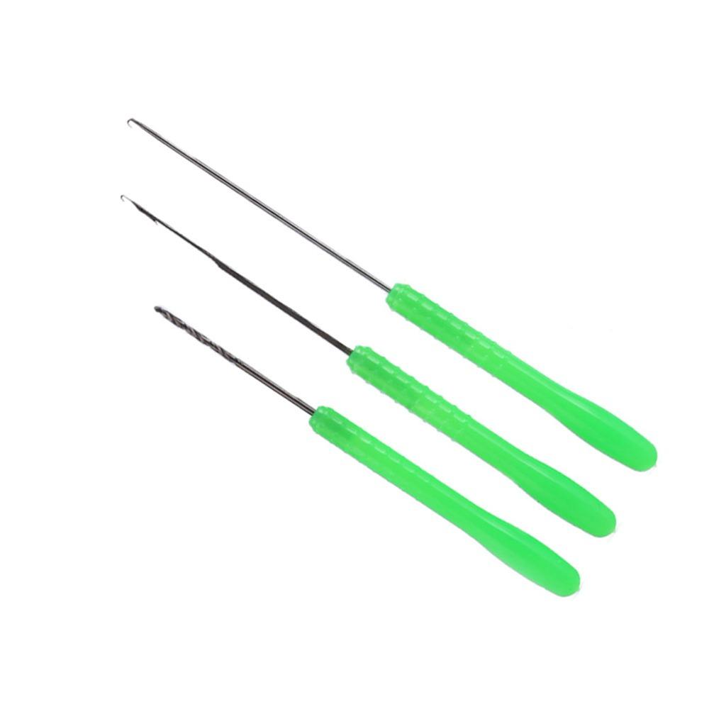 2 Sets 3 in 1 Baiting Needle Tool Lightweight Fishing Bait Needle  for Baiting