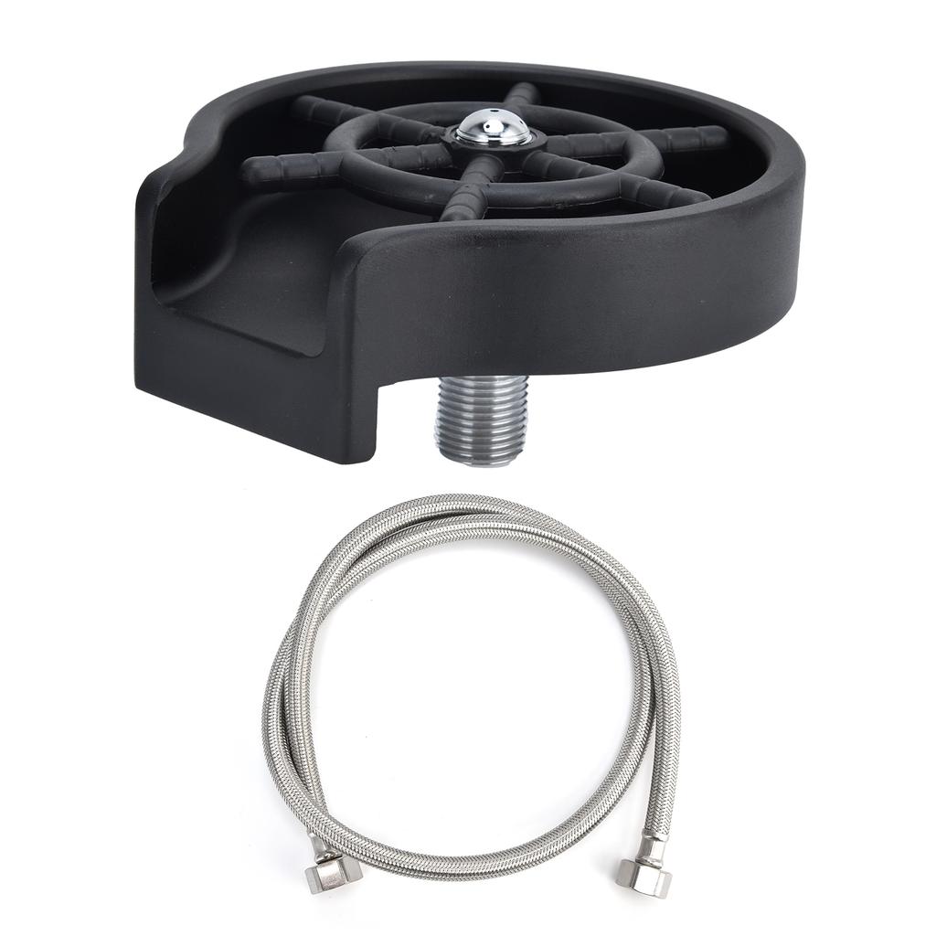 Zlewozmywak kuchenny Spłukiwacz do szkła Wysokociśnieniowy Automatyczny Zmywak do kubków Czyszczący z Wężem do Domu Komercyjny