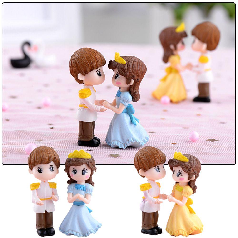 

Украшения Сказочный сад Миниатюры для любителей микропейзажа Пара фигурок принца и принцессы