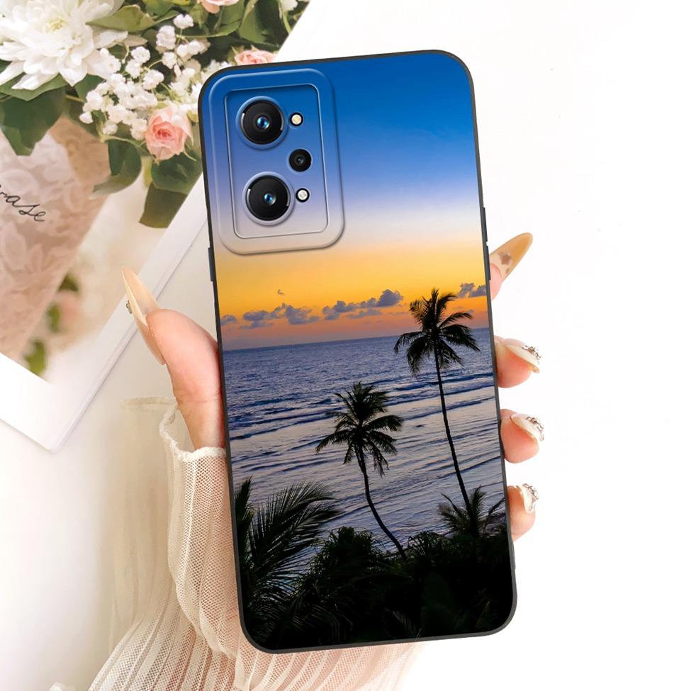 Cover For Realme GT Neo2 Case RMX3370 Silicone Luxury Fashion Cool Kawaii Cute Painted Casing For Realme GT Neo 2