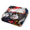 Sing 2 Film Tutti i Personaggi Buster Ash Coperta di Flanella Morbida Resistente Plaid per Esterno Copriletto con Fantasia Copri Divano Letto