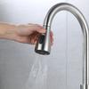 Pull-Out Faucet Nozzle Clear Plastic with Green Cap Water-Saving Filter Adapter for Kitchen Sink Bathroom Basin Easy Install