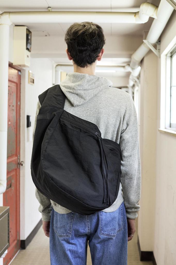 BIG SHOULDER BAG (BLACK1)-BCL-113-BLK1-FREE