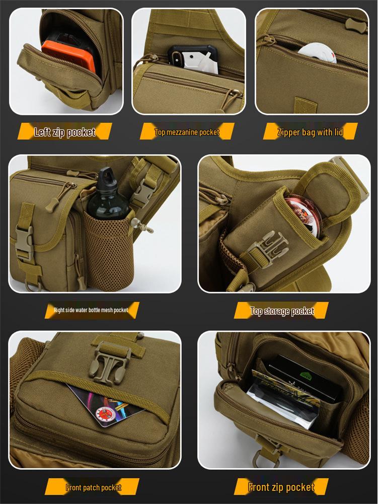 Lure Bag Multifunctional Tactical Waist & Crossbody Sports Backpack