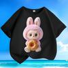 Pure Cotton Fashionable T-shirts for Children, Short-sleeved Tops for Boys and Girls In Summer