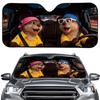 Creative Summer Aluminum Foil Car Windshield Sunshade