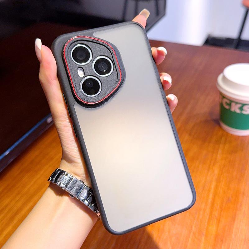 Защитный чехол Honor Magic8 Pro, матовый, магнитный, полупрозрачный Magic7RSR чёрный
