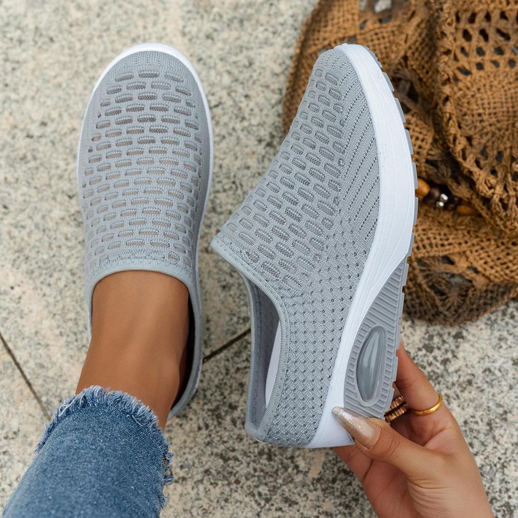 Women's Thick Sole Slide Sandals, Soft Non-Slip Slip On Beach Sandals Plus Size Shoes