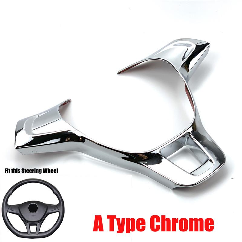Car Accessories Steering Wheel Trim For Volkswagen Jetta Golf Sportsvan Golf 7 Polo Caddy Amarok Lavida Passat Tiguan Touran Up!