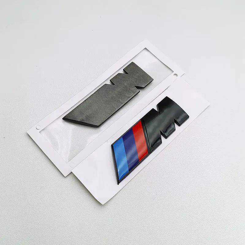 2026 Hot ABS Car Fender Side Emblem Rear Trunk Badge M Logo Sticker For BMW M M3 M5 M6 X3 E46 E90 F30 G20 E36 E34 X6 G20 G30 Accessories GK3