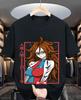 Unisex Waifu Material Anime T-Shirt, Anime Lewd Shirt,anime Shirt,gift Kids