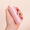 Large Retractable Powder Brush with Lid - Soft Bristles, Mushroom Head, Portable for Loose Powder and Blush.