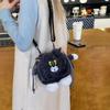 2024 Cross-Border Cartoon Plush Handbag: New Cute Girl's Shoulder & Crossbody Bag