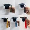Stylish Graduation Hat Hair Clip Accessory Easy To Use Hair Clip Personalized Duckbill Clip for Headwear Enthusiasts