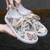 Women Cute Round Toe High Quality Anti Skid Canvas Shoes Lady Cool Comfort Spring & Summer Shoes for Student Ab605