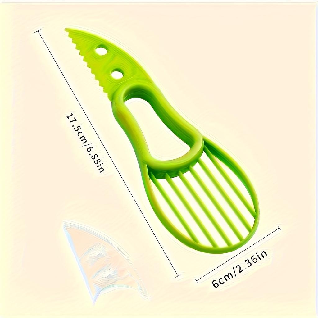 2-in-1 Avocado Slicer and Corer for Both Home and Restaurant Use, Kitchen Fruit Tool  Multi-functional Fruit Slicer