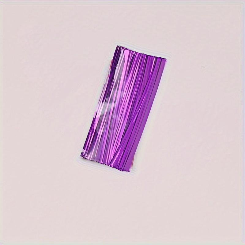 Metallische Drehverschlüsse sind perfekt zum Verschließen von Plastiktüten, als Geschenkband, als Brot- und Lebensmittelverpackungsband und als Bäckereizubehör.