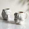Apollo & David Sculpture Ceramic Mug - Spanish Goddess Nordic Style Cup