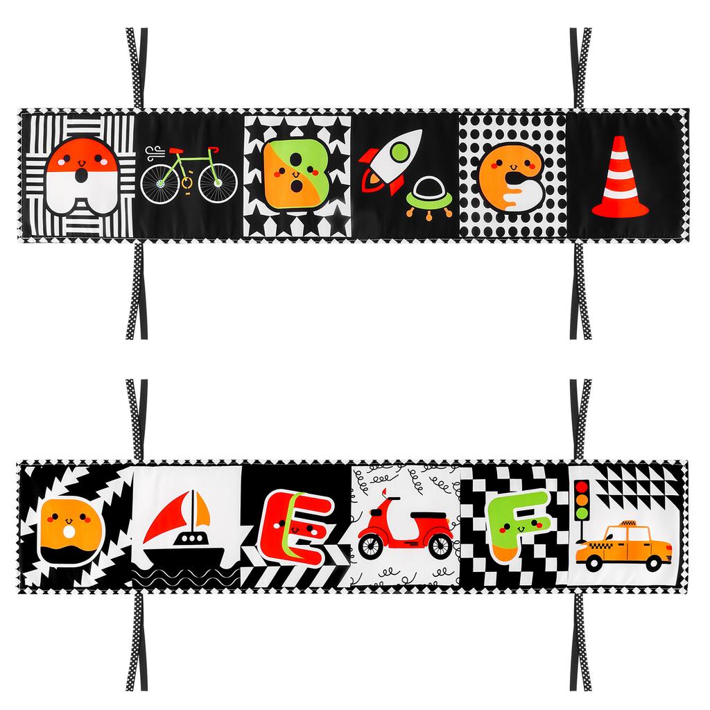 Baby Books Toys Baby Books 0-6 Months  Touch and Feel Cloth Crinkle SoftBooks Toys for 0-3-6-12-18 Months Infant NewbornYY20