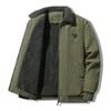 Coats Men's Jackets Spring and Autumn Casual Large Size Workwear Lapel Men's Plush Warm Corduroy Thin Tops