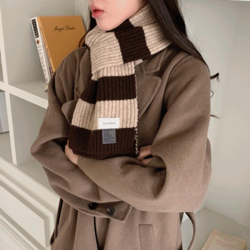 

Шаль-глушитель Blue City Doria в трикотажную полоску, 7 цветов