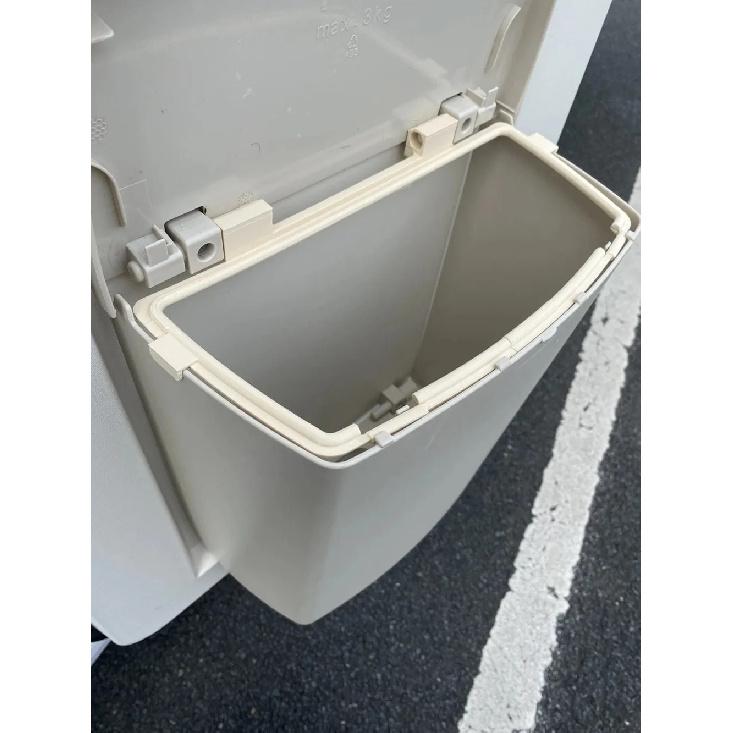 Caravan Trash Can Hartal Bracket D Ring Beige Grey Trash Bin Holder For LMC Hobby Dethleffs Camper Motorhome RV Sanitary Storage