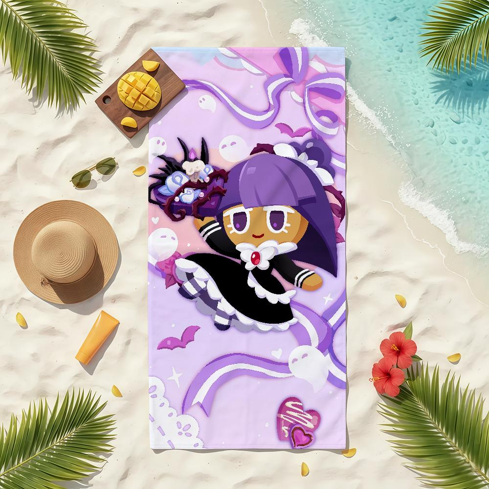 Game C-Cookie cartoon Run K-KingdomS Towel Soft Pool Gift For Travel Gym Shower Camping Quick Dry Sports Beach Towels