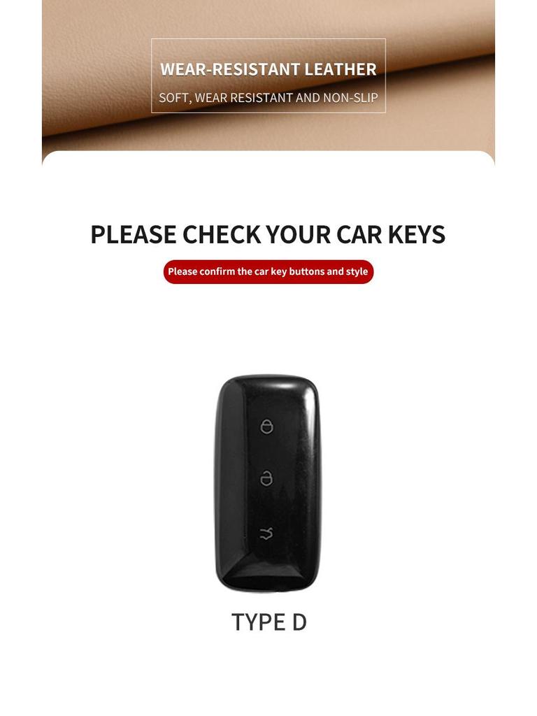 Geely Galaxy Starship 7 Key Case Cover with Protective Shell and Buckle for Car Interior Decoration