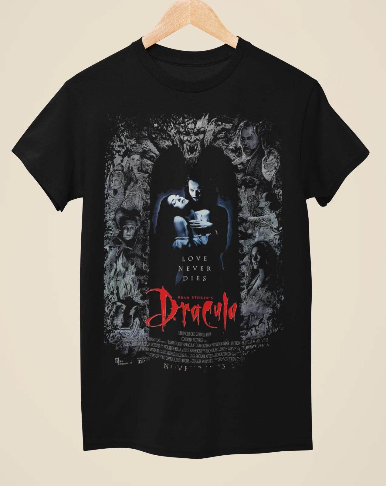 Bram Stokers Dracula - Movie Poster Inspired Unisex Black T-shirt 3XL