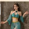 Lace Hanfu Cheongsam Lingerie Set - Seductive Cosplay Underwear for Intimate Moments