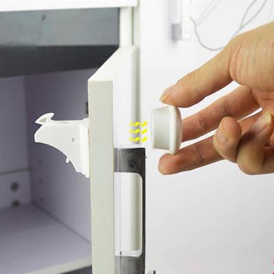 Magnetic Cabinet Drawer Cupboard with 1 Key Refrigerator Locks Kids Baby Safety