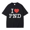 I Love Partynextdoor T Shirt Unisex's Hip Hop Vintage Oversized Short Sleeve T-shirts Unisex Unisex Casual Pure Cotton Tshirt Fans Gift