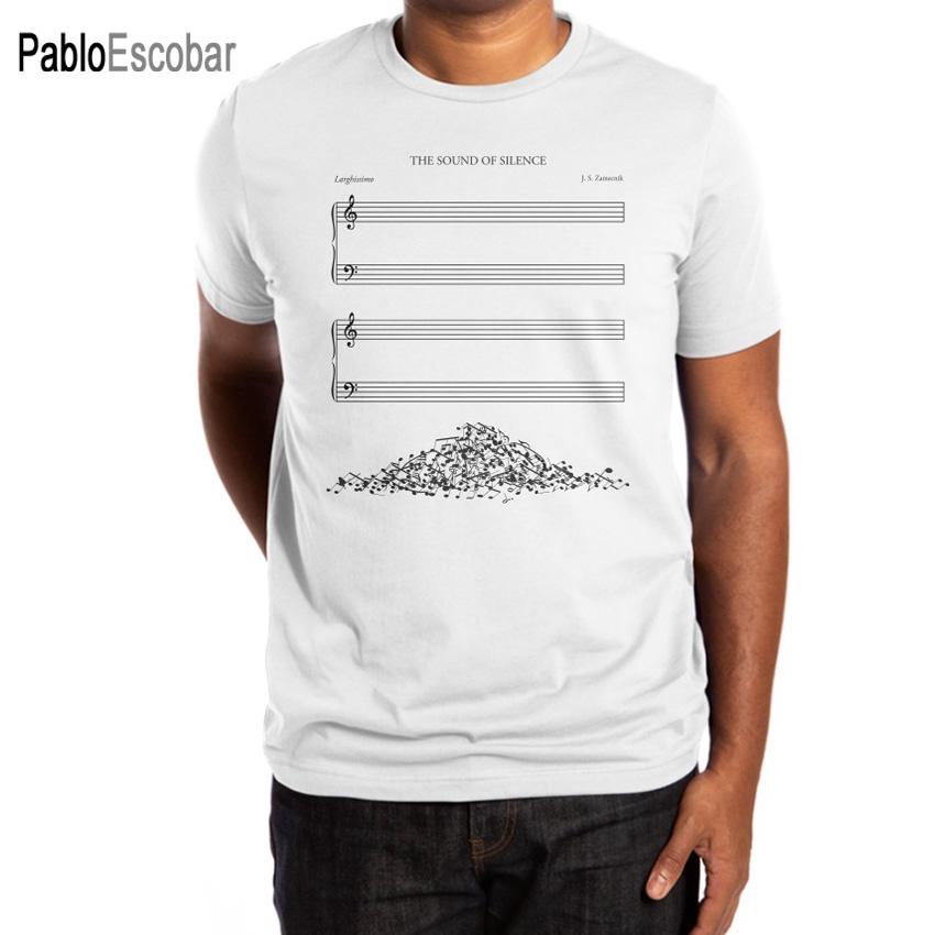 

Футболка The Sound of Silence ноты визуальные каламбуры каламбурные Саймон и Гарфанкел ноты музыкальная нотация нотный стан 9/16/13 S