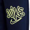 Nike Youth  Knitted Sports Pants Fleece Casual Fashion Kids Bottoms Obsidian Light-Lemon HF8163-451