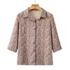 Women's Loose Fit Half-Sleeve Blouse